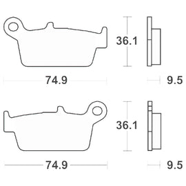 SERIE PASTIGLIE SBS604CS XR R 400