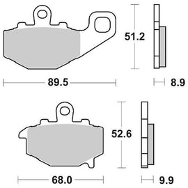 SERIE PASTIGLIE POSTERIORI SBS687LS SINT