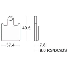 Carica l&#39;immagine nel visualizzatore di Gallery, SERIE PASTIGLIE SBS838RS Z 1000 07&gt;09