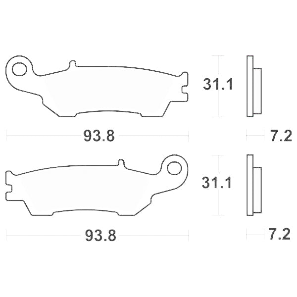 SERIE PASTIGLIE SBS840CS WR F 250-450