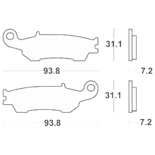 Carica l&#39;immagine nel visualizzatore di Gallery, SERIE PASTIGLIE SBS840CS WR F 250-450