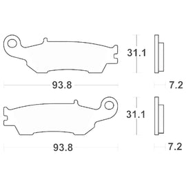 SERIE PASTIGLIE SBS840CS WR F 250-450