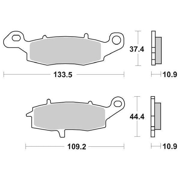 SERIE PASTIGLIE SBS886HF INTRUDER 1500
