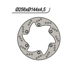 DISCO FRENO POST NG HONDA