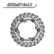 Carica l&#39;immagine nel visualizzatore di Gallery, DISCO FRENO ANT NG SUZUKI