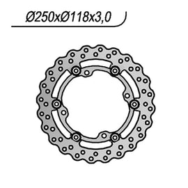 DISCO FRENO ANT NG SUZUKI