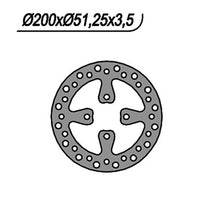 Carica l&#39;immagine nel visualizzatore di Gallery, DISCO FRENO ANT NG YAMAHA