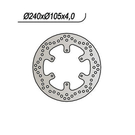 DISCO FRENO ANT NG PIAGGIO GILERA