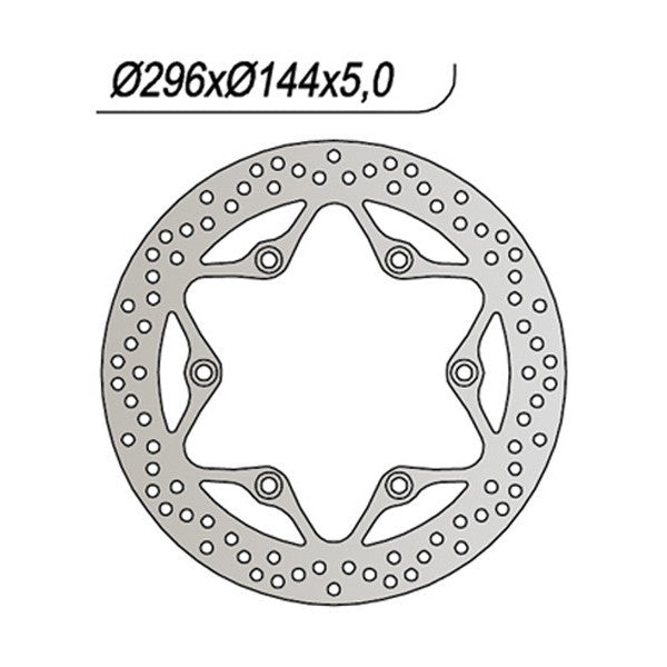 DISCO FRENO ANT NG HONDA CAGIVA