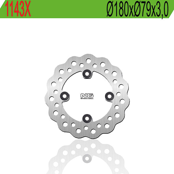DISCO FRENO POST NG1143X KX 65