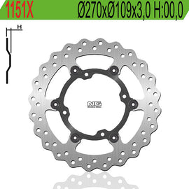 DISCO FRENO ANT X Ã˜270