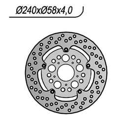DISCO FRENO ANT NG HONDA