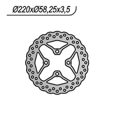 Carica l&#39;immagine nel visualizzatore di Gallery, DISCO FRENO ANT NG HONDA