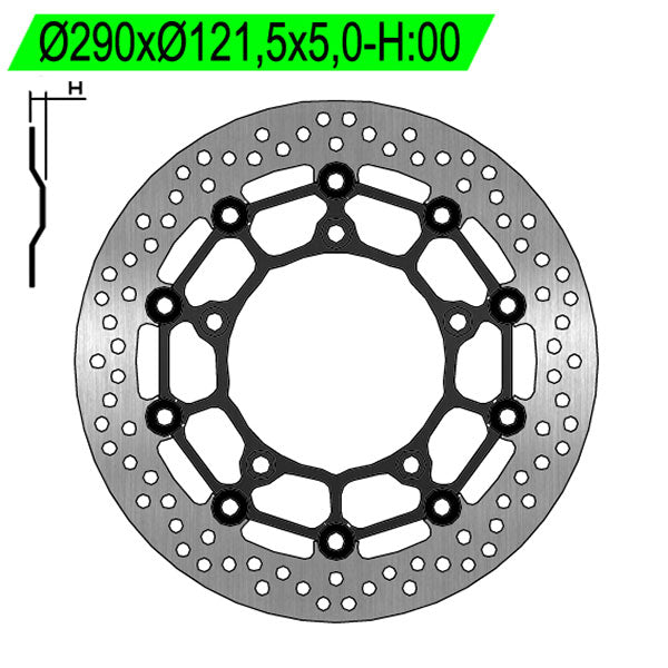 DISCO FRENO POST NG 1278 SUZUKI
