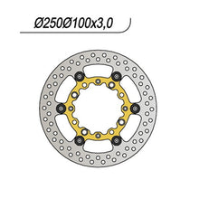 Carica l&#39;immagine nel visualizzatore di Gallery, DISCO FRENO ANT NG KAWASAKI