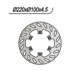 DISCO FRENO POST NG KAWASAKI