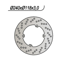 DISCO FRENO ANT NG HONDA