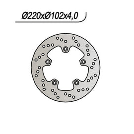 DISCO FRENO NG290 RS EXTREMA 50 9905