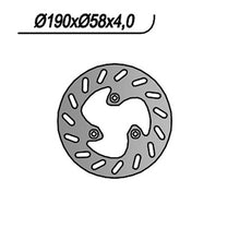 Carica l&#39;immagine nel visualizzatore di Gallery, DISCO FRENO ANT NG SYM PIAGGIO PEUGEOT