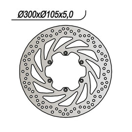 DISCO FRENO ANT NG BMW APRILIA