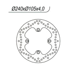DISCO FRENO ANT NG364 HONDA SH 0914