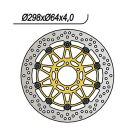 DISCO FRENO ANT NG YAMAHA