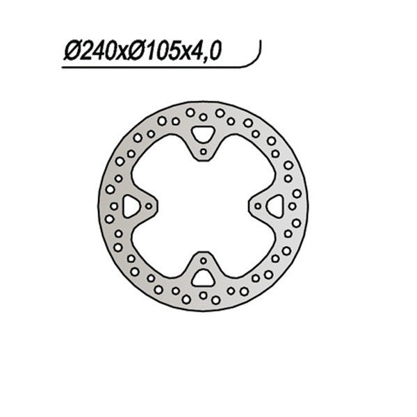 DISCO FRENO POST NG HONDA