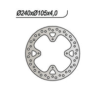 Carica l&#39;immagine nel visualizzatore di Gallery, DISCO FRENO POST NG HONDA