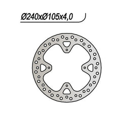 DISCO FRENO POST NG HONDA