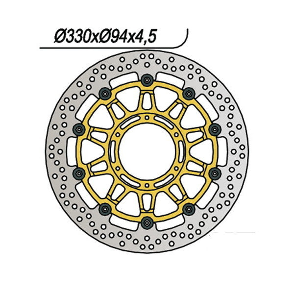 DISCO FRENO ANT NG HONDA