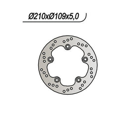 DISCO FRENO POST NG691 BURGMAN 250-400