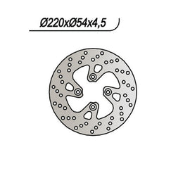 DISCO FRENO ANT NG YAMAHA MBK