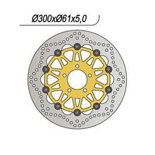 Carica l&#39;immagine nel visualizzatore di Gallery, DISCO FRENO ANT NG KAWASAKI