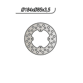 DISCO FRENO POST ANT NG SUZUKI