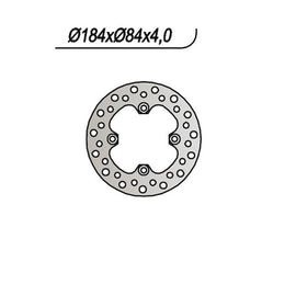 DISCO FRENO POST NG KAWASAKI