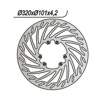 Carica l&#39;immagine nel visualizzatore di Gallery, DISCO FRENO ANT NG HONDA HM