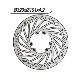 DISCO FRENO ANT NG HONDA HM