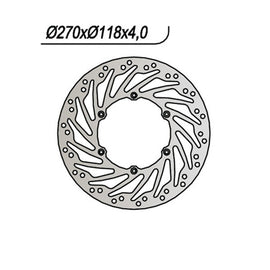 DISCO FRENO ANT NG YAMAHA SUZUKI