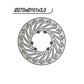 DISCO FRENO ANT NG HONDA HM