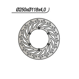 DISCO FRENO ANT NG YAMAHA SUZUKI