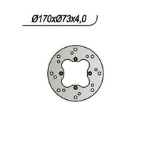 Carica l&#39;immagine nel visualizzatore di Gallery, DISCO FRENO POST NG HONDA