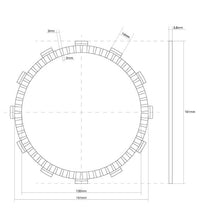 Carica l&#39;immagine nel visualizzatore di Gallery, DISCO FRIZIONE GUARNITO FCC