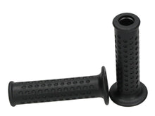 Carica l&#39;immagine nel visualizzatore di Gallery, COPPIA MANOPOLE NERE APERTE L.125MM