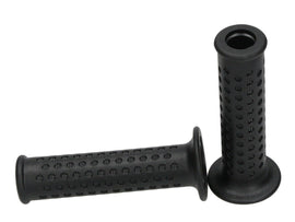 COPPIA MANOPOLE NERE APERTE L.125MM