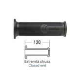 COPPIA MANOPOLE CHIUSE LUNGHEZZA 120MM