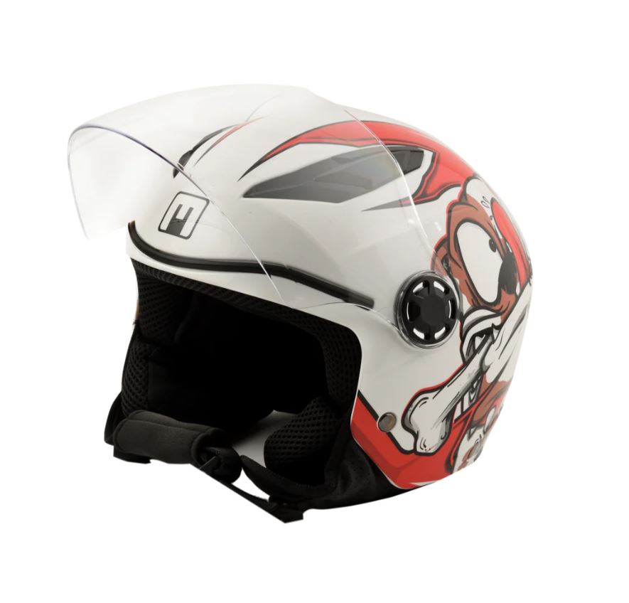 CASCO BIMBO PLAY WHITE BULLDOG TG.L 06