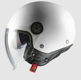 CASCO JET ONE GLOSS WHITE TAGLIA XXL OMOLOGAZIONE ECE 22.06