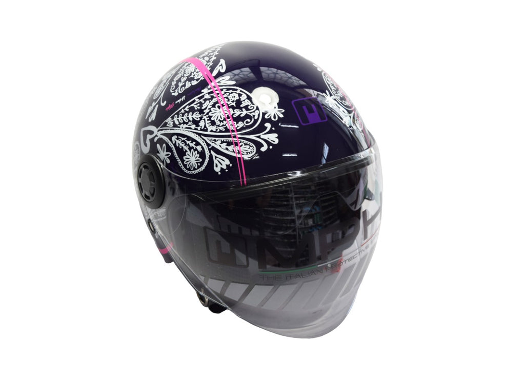 CASCO JET ONE DARK BLUE/PURPLE TG.L 06