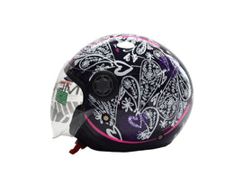 CASCO JET ONE DARK BLUE/PURPLE TG.XS 06