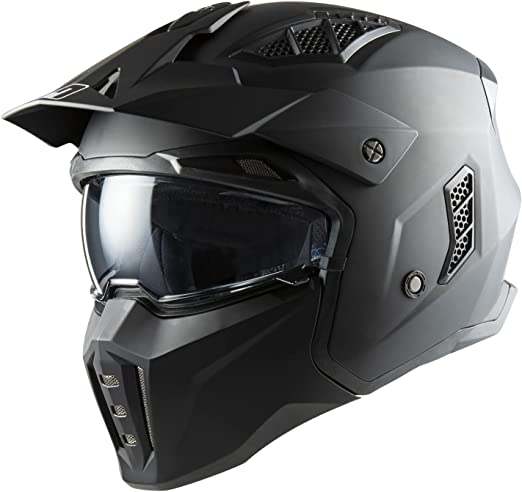 CASCO INTEGRALE HARRIER MATT BLACK TG.XL